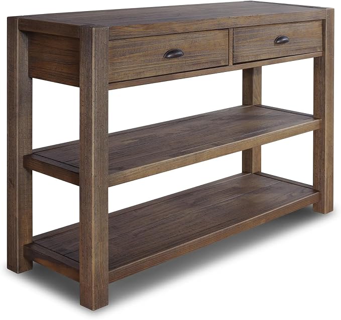 Grain Wood Furniture Montauk Console Table, Solid Wood - Image 6