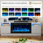 oneinmil Fireplace TV Stand - Image 3