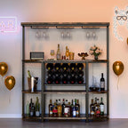 PUKAMI Mini Wine Bar Cabinet - Image 3