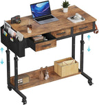 WINAZ Rolling Standing Desk Adjustable Height by Unknown