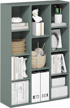 Furinno LUDER Book Shelf, 11-Cube Bookshelf, Reversible Bookcase, 9.4 x 29.1 x by Furinno-FitsYourSpaceFitsYourBudget