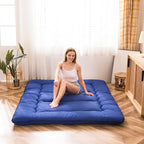 MAXYOYO Japanese Floor Mattress Futon Mattress, Thicken Sleeping Pad Foldable by MAXYOYO