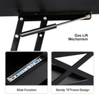 Lift Top Coffee Table with Storage, Small Coffee Table with Hidden Compartment - Image 6