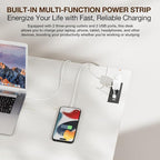 TEMI Small Computer Desk Folding Table - Image 4