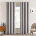 MIULEE 100% Blackout Linen Curtains by MIULEE