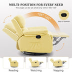 Korser Recliner Chair, 360 Swivel Rocker Chair - Image 4