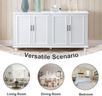 Scurrty 62'' Coffee Bar Cabinet Kitchen - Image 4