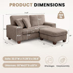 DOPEDIO L-Shaped Sectional Sofa - Image 2
