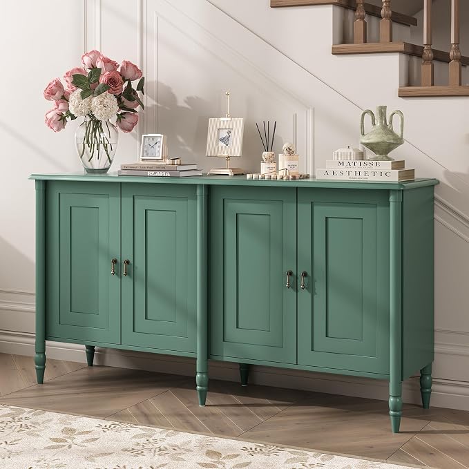 JOINICE Buffet Cabinet with Storage, Credenza Coffee Bar - Image 6