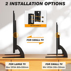 5Rcom TV Stand Mount, Universal TV Stand Tabletop - Image 3