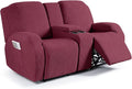 Ruaozz Loveseat Recliner Covers by RuaozzFurnitureCovers
