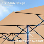 SUPERJARE 15FT Outdoor Patio Umbrella - Image 7