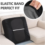 Waterproof Couch Cushion Covers, Stretch Sofa Seat Slipcovers | Stretch Fabric - Image 4