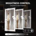 72x36 Inches LED Bathroom Mirror - Image 5