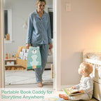 Toddler Bookshelf Double-Sided - Image 6