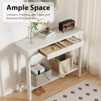 AQIMUELE Wood Console Table - Image 4