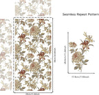 Vintage Floral Rub on Transfers - Image 3