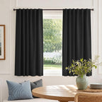 Linen Textured Total Blackout Curtains - Image 6