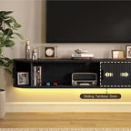 71" Floating TV Stand with Power Outlet - Image 4