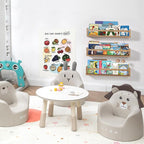 AZSKY Light Walnut Floating Shelves - Image 2