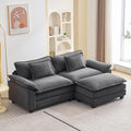 Oprisen 86" Modular Sectional Sofa, Comfy Cloud Couch Sectional Sofa by Oprisen