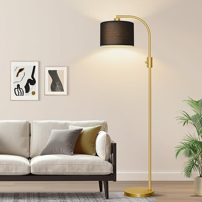 Nintiue Upgraded Modern Arc Dimmable Tall Standing Floor Lamp - Image 6