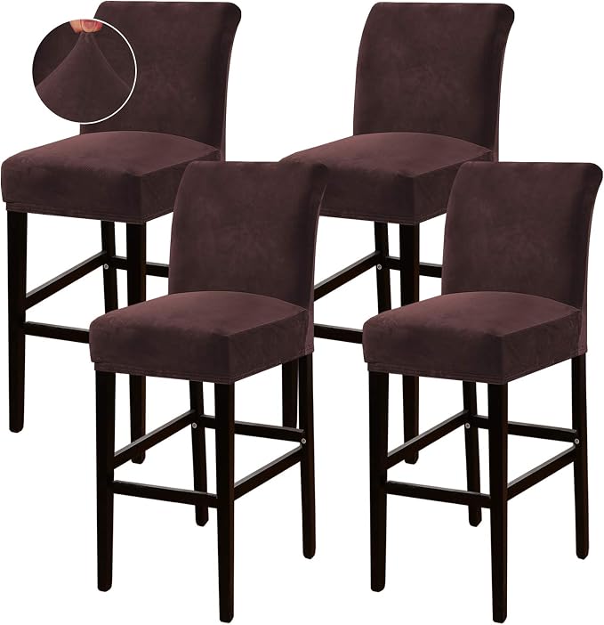 Turquoize Bar Stool Covers 4 Pack Bar Stool Covers by Turquoize