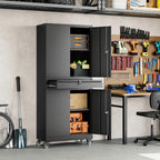 Yizosh Metal Garage Storage Cabinet - Image 6