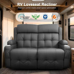 RV Loveseat Recliner Sofa, Wall Hugger Recliners - Image 8