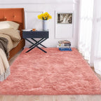 ORINOVA Pink Shag Washable 5x7 Area Rugs by ORINOVA