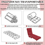 Kigley Outdoor Chaise Lounge Cushions - Image 3