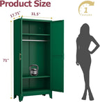 GAIOUS Metal Wardrobe Cabinet - Image 2