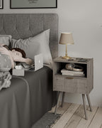 JOONEE Nightstand, Modern Bedside Table - Image 4