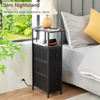 LOAKEKEL Narrow End Table Living Room - Image 9