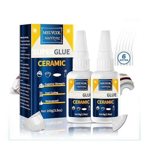 Meuvcol Ceramic Glue Repair Kit, 100g by Meuvcol
