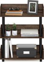 Furinno TURN-N-TUBE Display Shelf, 3-Tier Storage Shelves - Image 4