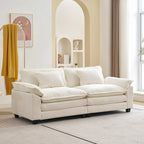 Oprisen 86" Modular Sectional Sofa, Comfy Cloud Couch Sectional Sofa, Chenille by Oprisen