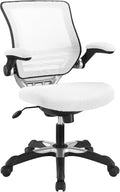 Modway Edge Mesh Back and Mesh Seat Office Chair In Black by Modway