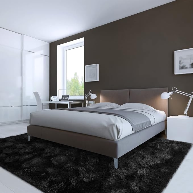 LOCHAS Area Rugs Fluffy Living Room Carpets - Image 3