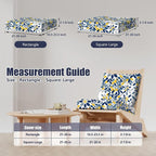 8Pcs Outdoor Cushion Covers, Stretch Patio Furniture Couch Chair Slipcovers | - Image 2