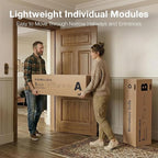 Novilla Modular Sectional Sofa, No Assembly Cloud Sectional Couch - Image 10