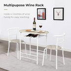 VINGLI 3 Piece Dining Set, Small Kitchen Table Set - Image 4