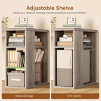 SEDETA Farmhouse 67" L Shaped Desk - Image 4