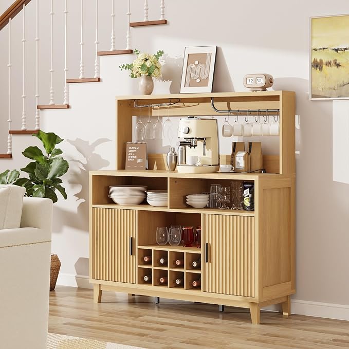 FiveWillowise Fluted Buffet Cabinet - Image 9
