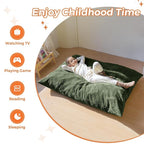MAXYOYO 3 in 1 Kids Bean Bag Chair Couch, Convertible Chair Folds from Bean Bag - Image 9
