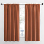 NICETOWN Kitchen Curtains, Burnt Orange, Short Blackout Curtains & Drapes by NICETOWN
