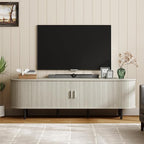 ONBRILL 70.8" TV Stand with Power Outlet by ONBRILL