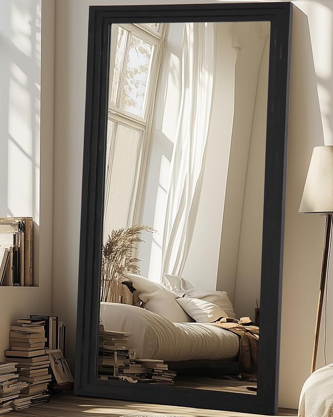 Full Length Mirror, Oversized Stand Up Mirrors Large Wall Mirrors, Wall Mounted by CoomilyBrandStory