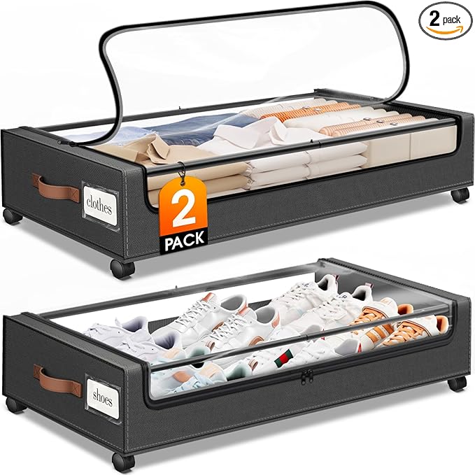 SpaceHacks Under Bed Storage by SpaceHacks