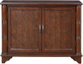 40" Solid Wood Buffet Storage Cabinet, Vintage Console Table by YWUFUART